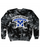 MHSUBB - CD8100 - Tie-Dye Adult 100% Cotton Crew Neck Sweatshirt -- Multiblack ONLY