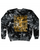 OTH - CD8100 - Tie-Dye Adult 100% Cotton Crew Neck Sweatshirt -- Multiblack color only