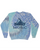 AGWMD - CD8100 - Tie-Dye Adult 100% Cotton Crew Neck Sweatshirt -- Lagoon ONLY