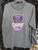 MDM - Large Dark Heather Long Sleeve w/ basketball cobra