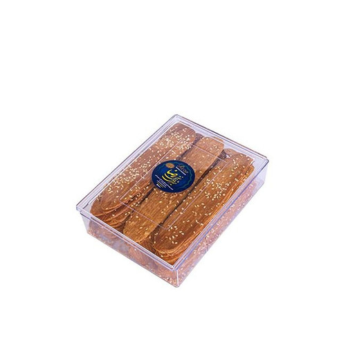 A 310g package of Kasmeh Traditional Sweet by Reza Ghazwini brand featuring sesame seeds.