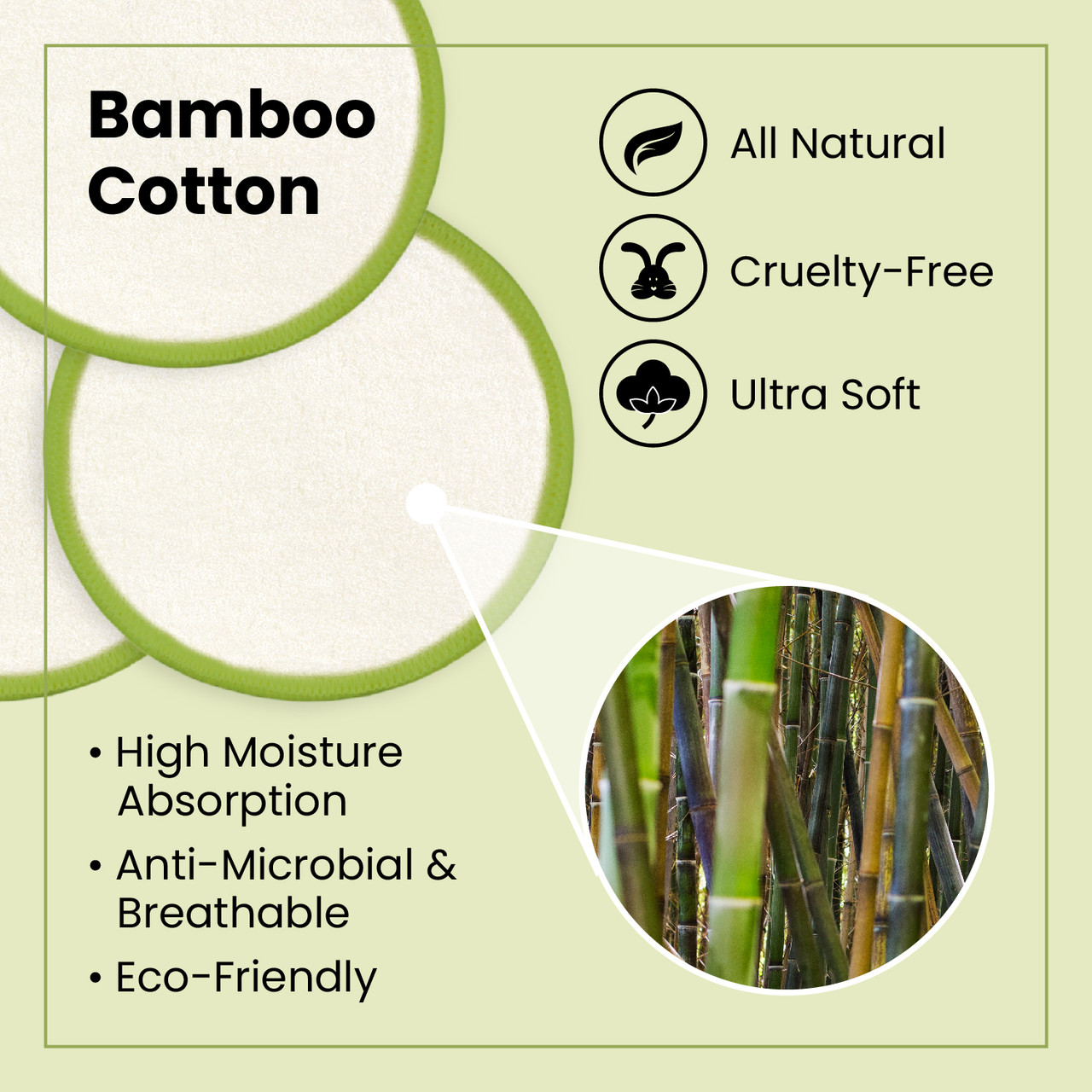 Cotton fioc in Bamboo e cotone - Mood