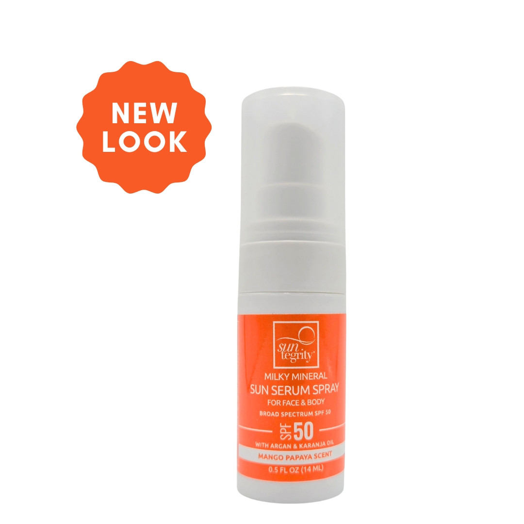Deluxe Size Milky MIneral Sun Serum Spray, SPF 50 (Sample) - 0.5oz