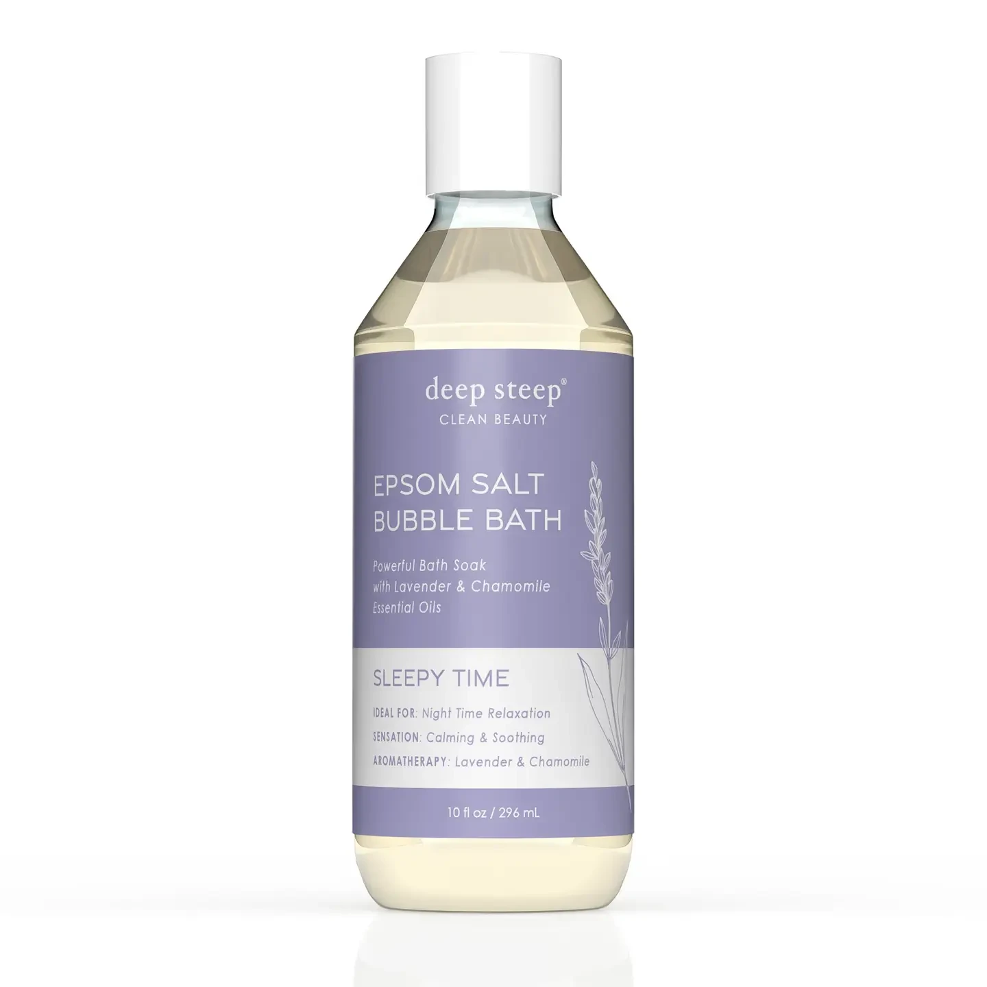 Image of Deep Steep Sleepy Time Epsom Salt Calming Sleep Bubble Bath 10oz