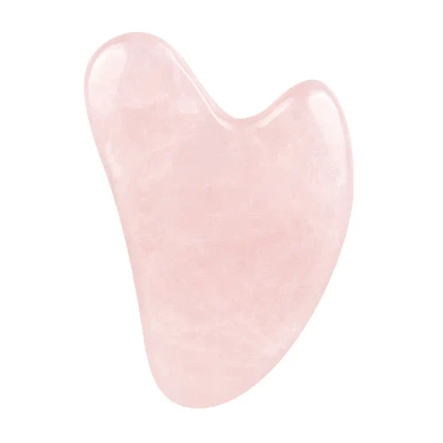 Contouring Rose Quartz Gua Sha