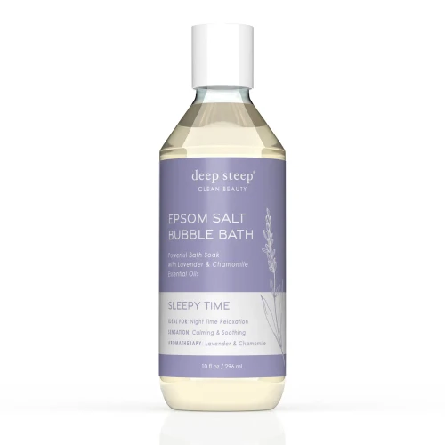 Image of Deep Steep Sleepy Time Epsom Salt Calming Sleep Bubble Bath 10oz