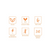 Suntegrity Mineral Body Sunscreen icon listing. This listing includes icons for the fact that the product is Vegan, Cruelty Free, Reef Safe, contains some Organic Ingredients, Made without Gluten, and Mineral Based (Zinc Oxide).