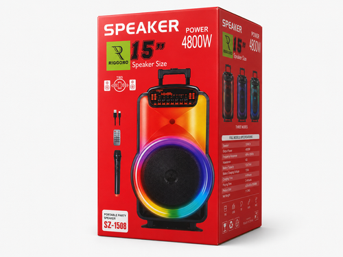 Portable Party Speaker (Sz-1508) 15Inch