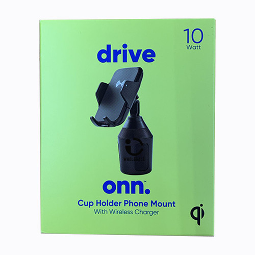 ONN 10w Cup Holder Phone Mount