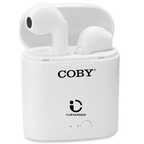 COBY True Wireless Earbuds CETW510WHT
