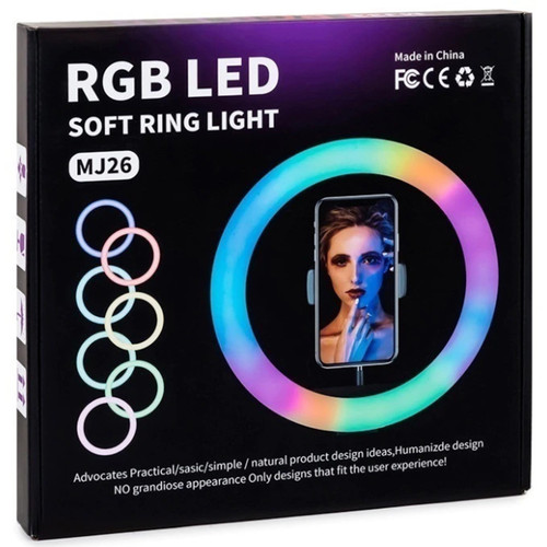 RGB LED Soft Ring Light MJ26