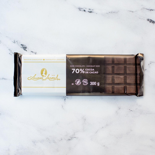 Dark Chocolate 70 % Cocoa Bar 300 g x 18 [87070]