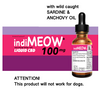indiMEOW® Liquid CBD Oil 1oz For Cats  |  100mg