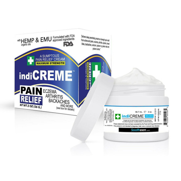 indiCREME® Wellness • Pain Relief • Original Formula • 2 oz