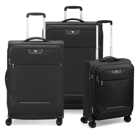 JOY Set of 3 Trolley Expandable Luggage (Cabin + Medium + Large)