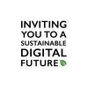 Inviting You to a Sustainable, Digital Future Sticker