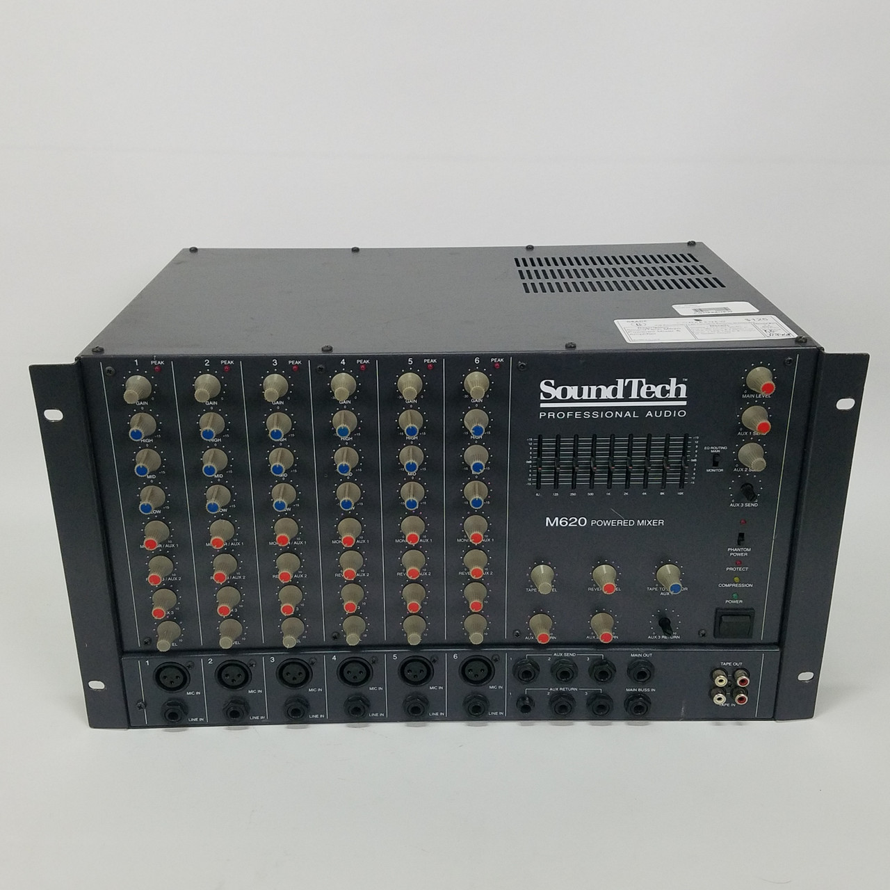 SoundTech M620 6-Channel Amp