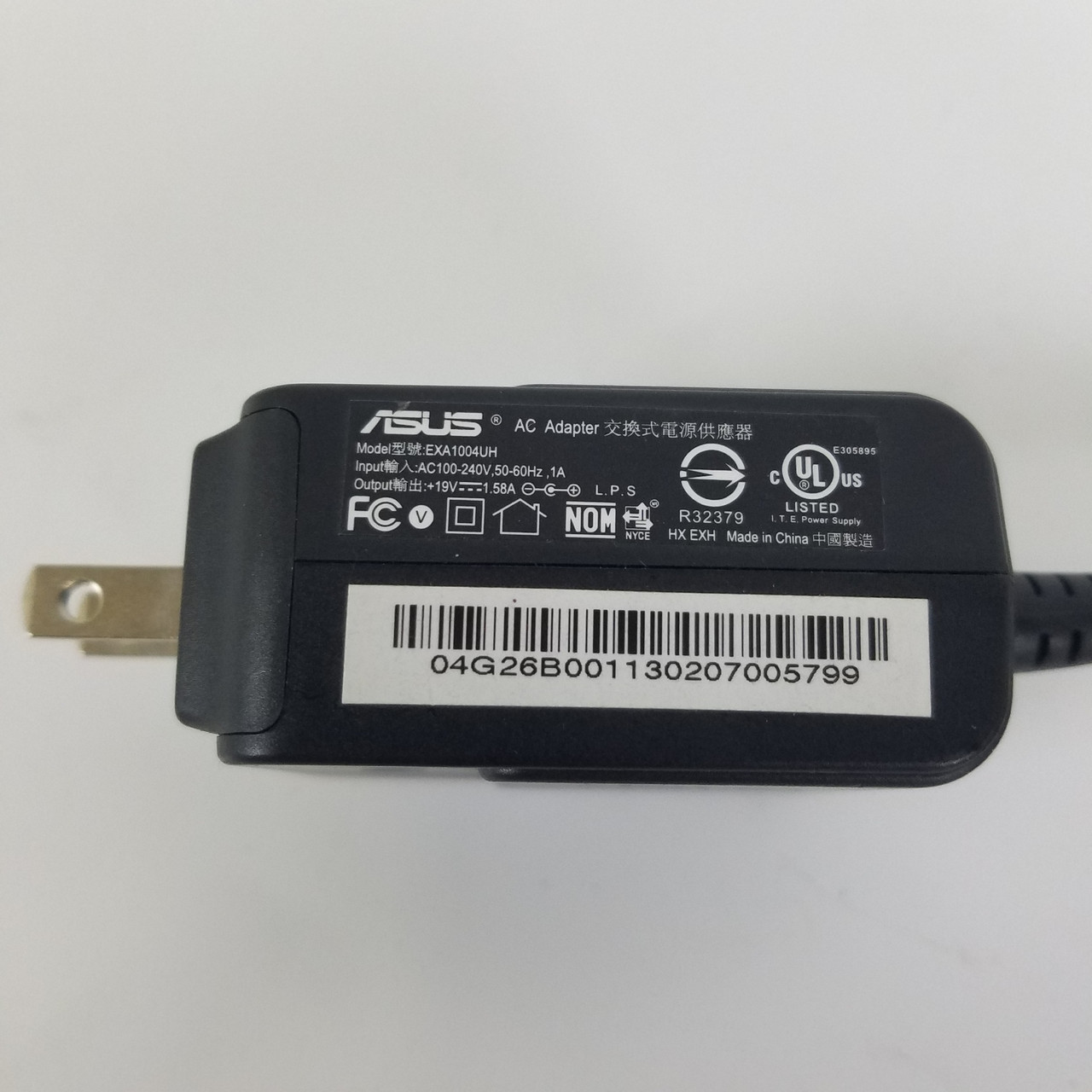 Asus 30W AC Adapter EXA1004UH 19V 1.58A 2.5mm