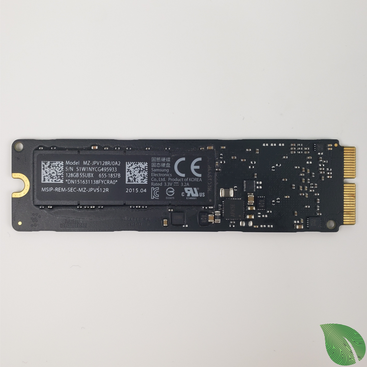 Samsung MZ-JPV128R/0A2 128GB 2280 Gen3 B-Key M.2 NVMe SSD | Grade A