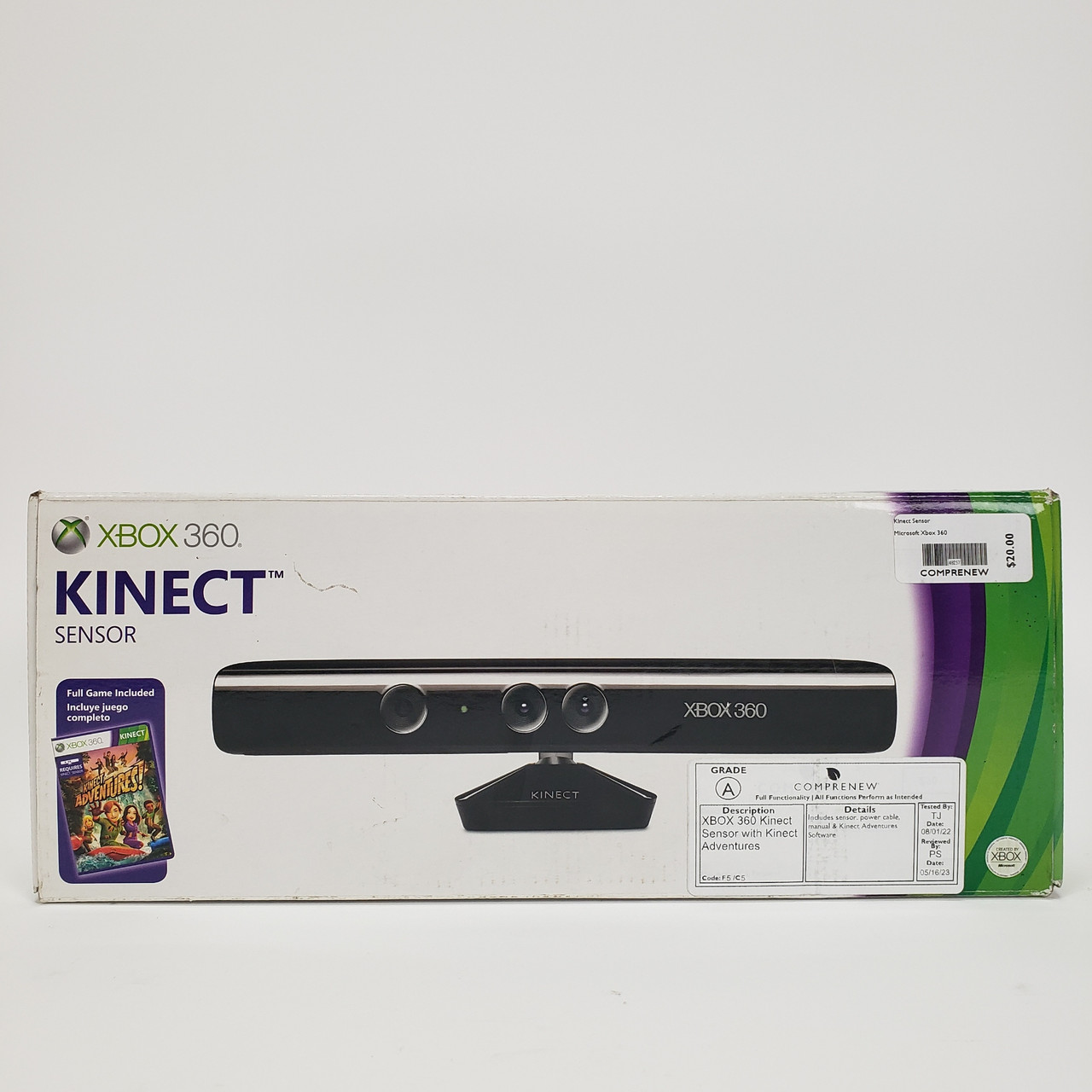 Kinect Sensor with Kinect Adventures!