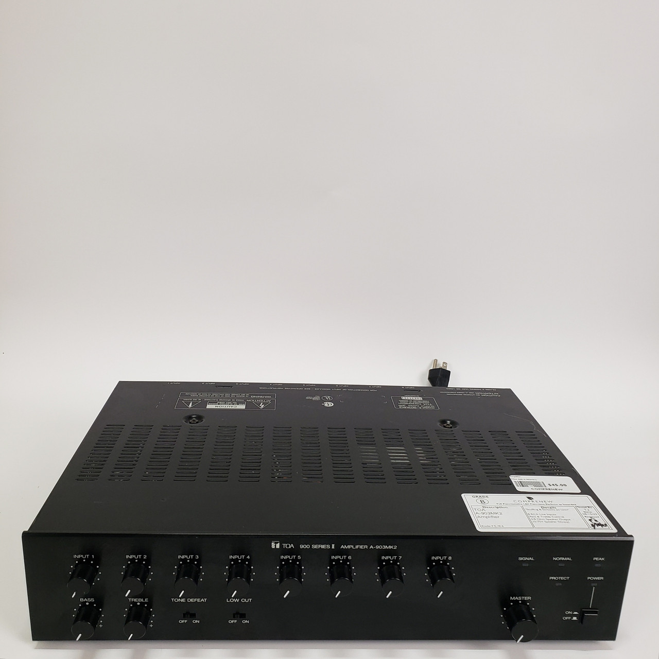 TOA A-903MK2 Amplifier | Grade B
