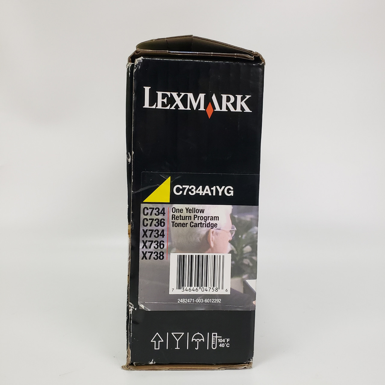 Lexmark C734A1YG Yellow Toner Cartridge | Grade A