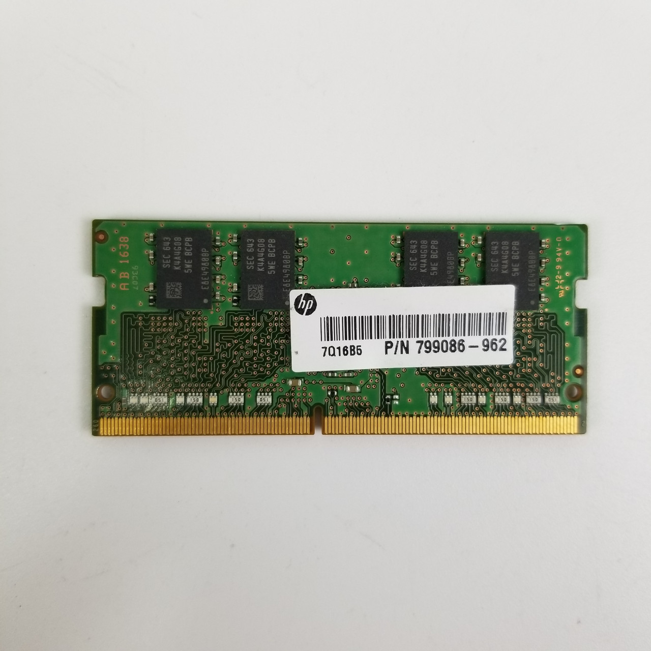 4GB PC4-17000 2133MHz SODIMM DDR4 RAM | Grade A