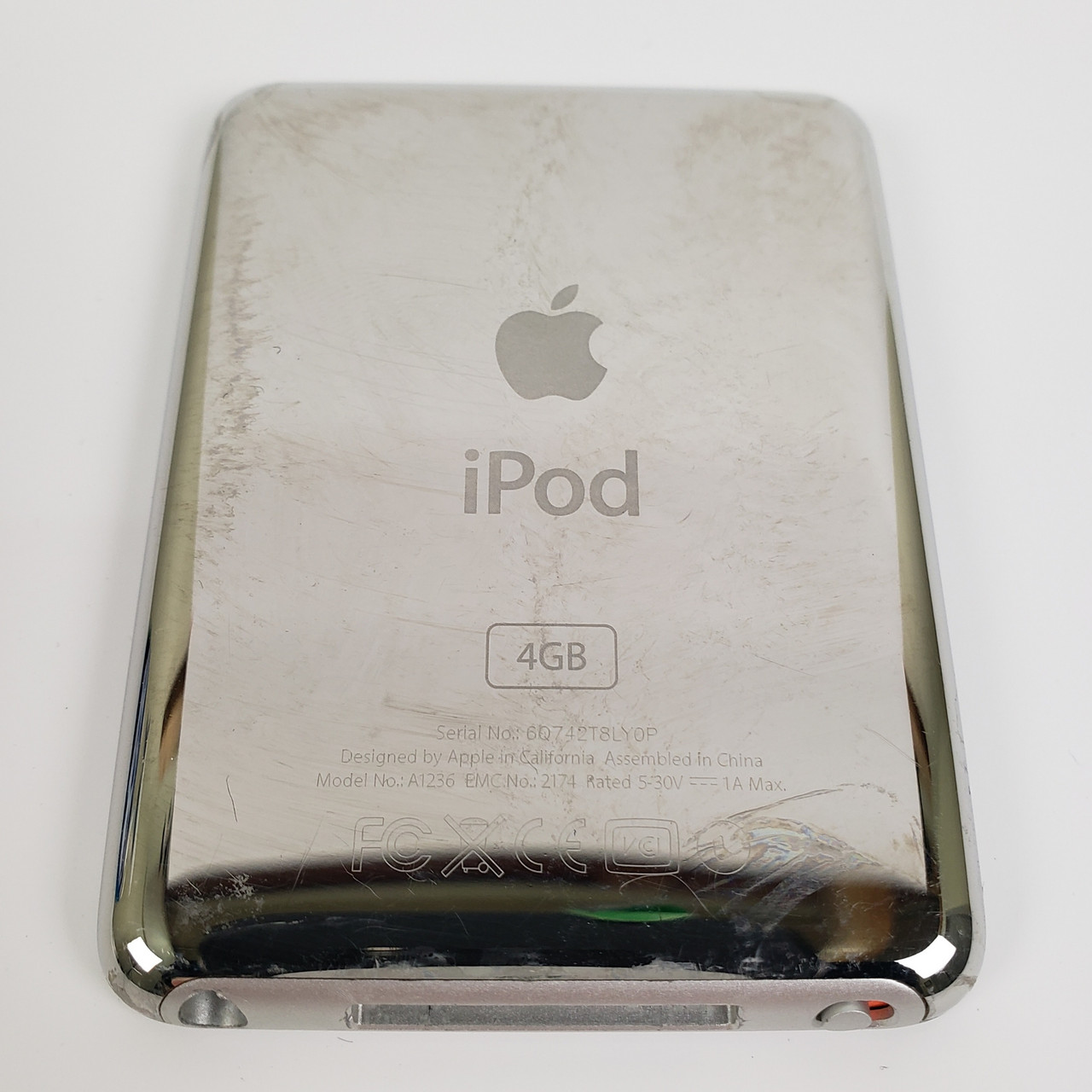 Apple A1236 (3rd Gen) Silver 4GB iPod Nano | Grade B