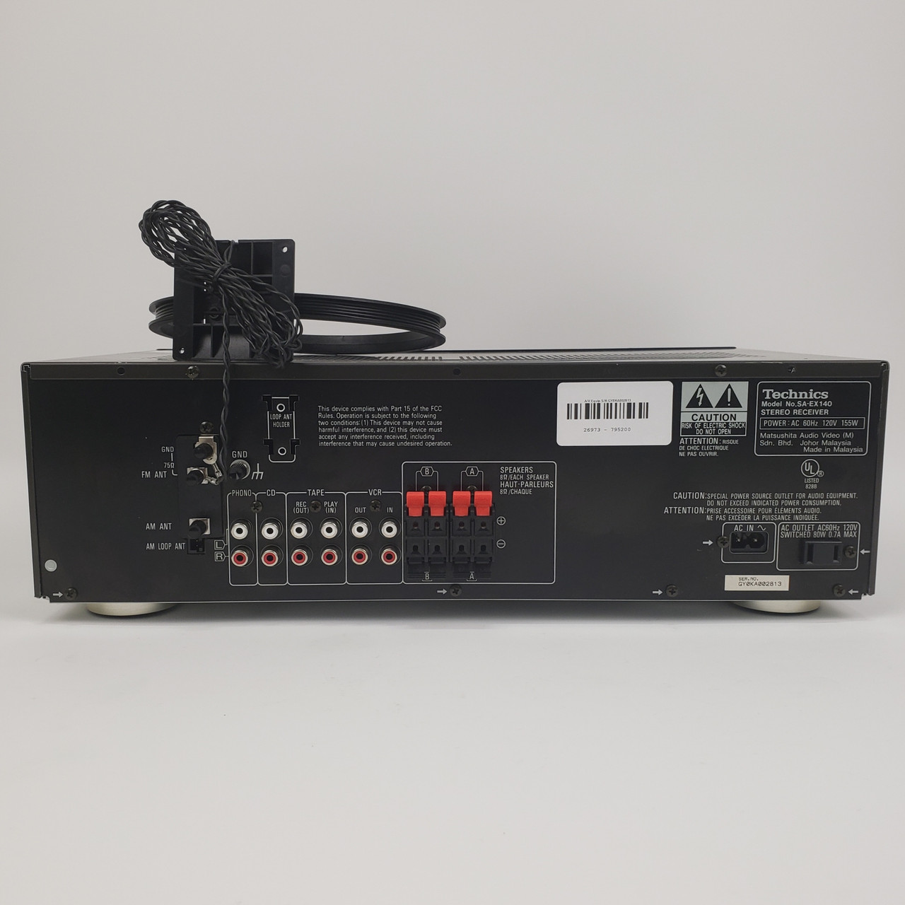 Technics SA-EX140 AV Control Stereo Receiver | Grade B