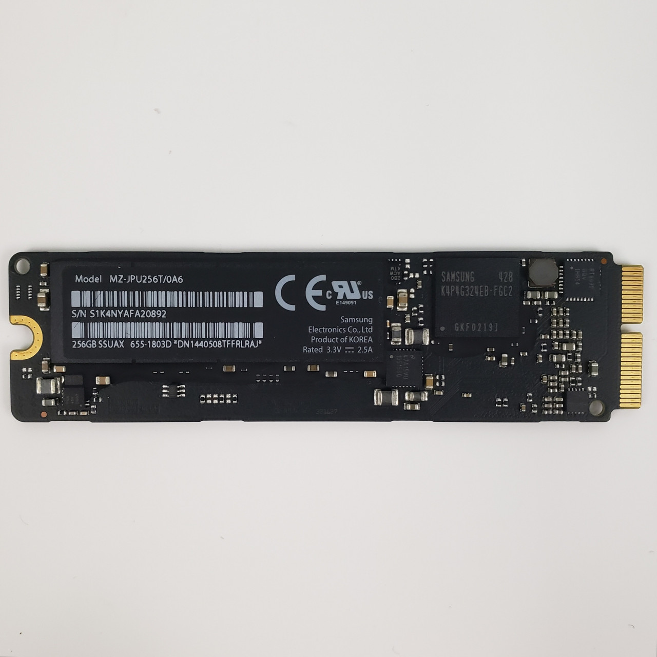 Samsung MZ-JPU256T/0A6 B-Key 256GB 2280 Gen3 M.2 NVMe SSD | Grade A