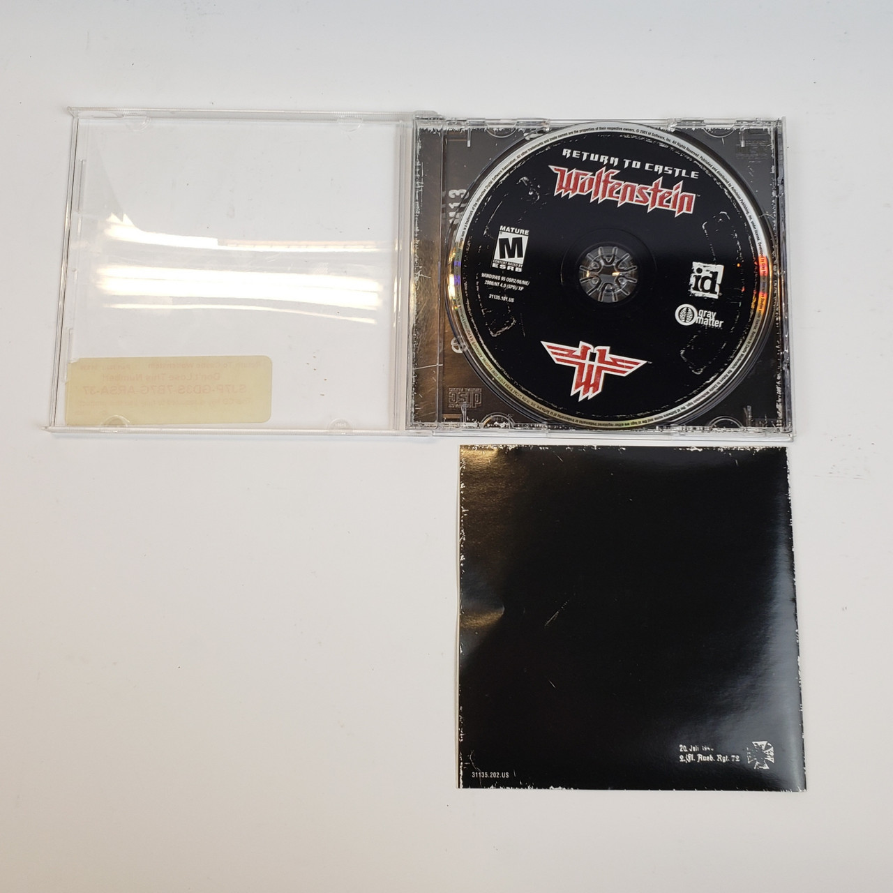 PC Game: Return to Castle Wolfenstein | Grade A