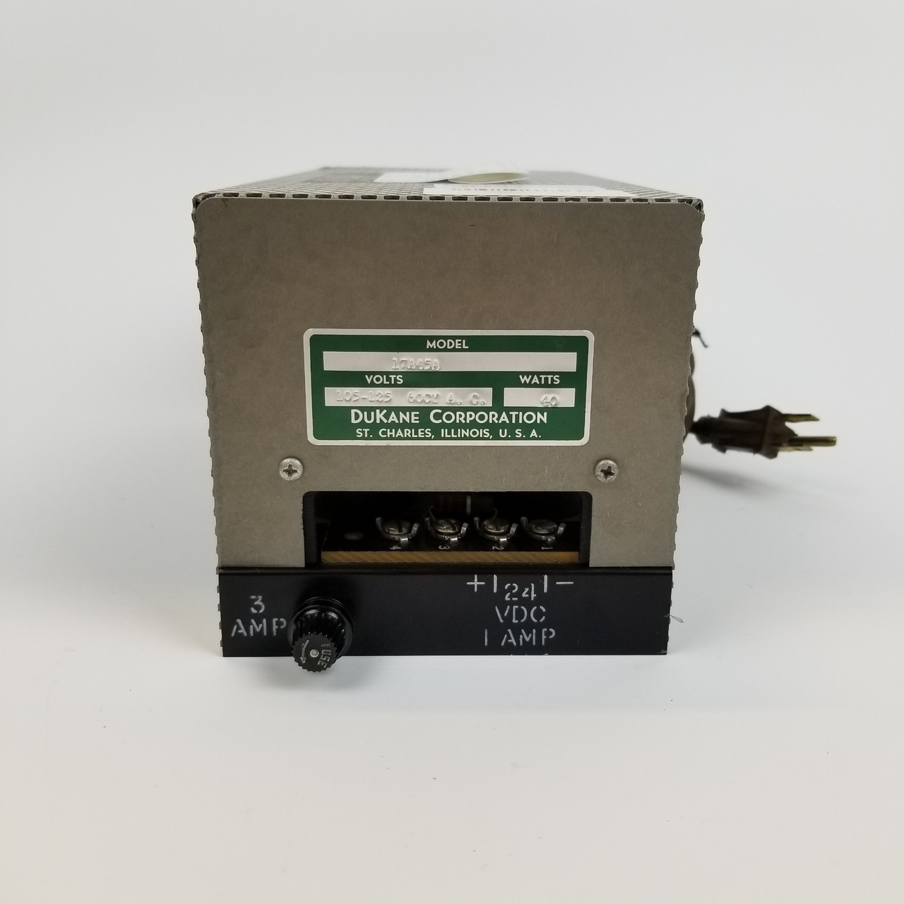 Dukane Model 17A45A 40W 105V-125V Power Supply | Grade B