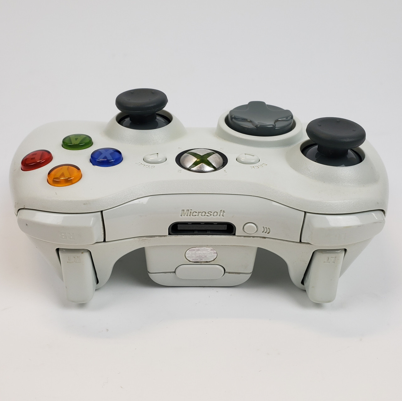 Microsoft Xbox 360 White Wireless Controller | Grade B