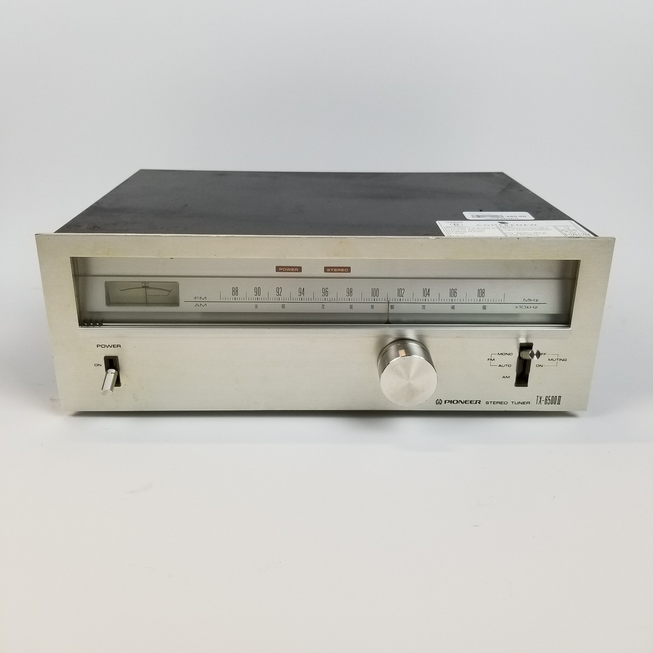 Pioneer TX-6500 II AM/FM Stereo Analog Radio Tuner | Grade B