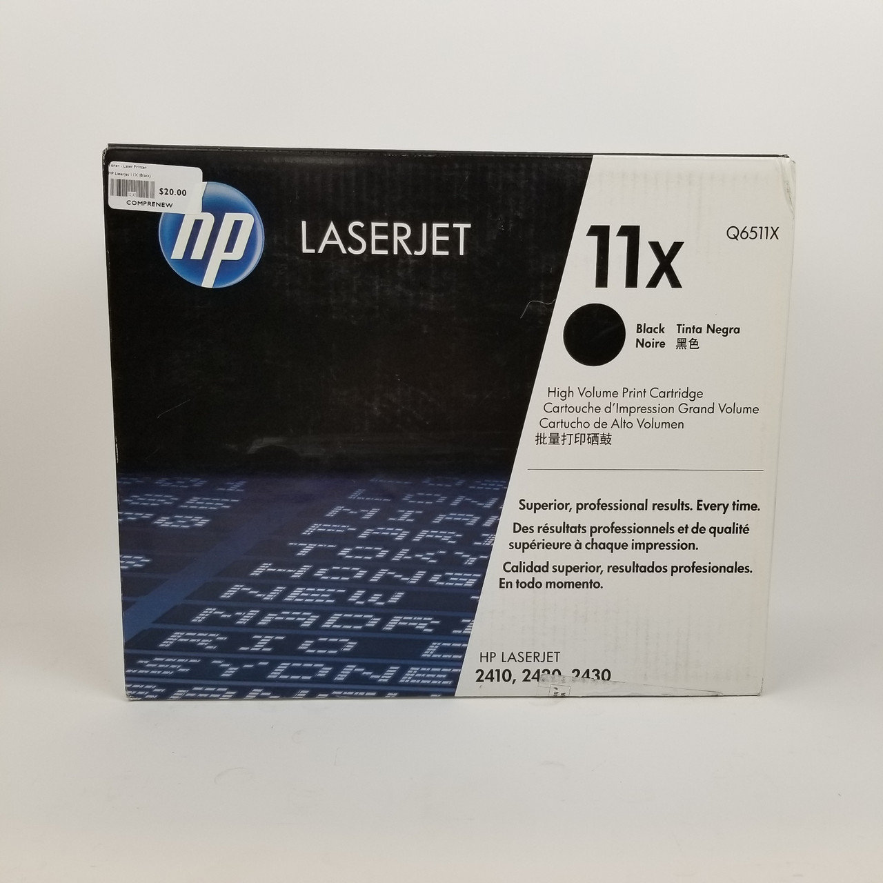 HP Laserjet 11X Black Toner | Grade A