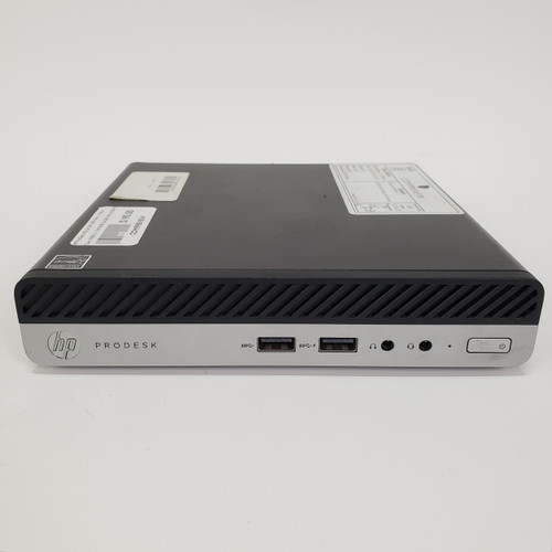 HP ProDesk 400 G4 DM USFF Win 11 Home i3-8100T 8GB RAM 256GB NVMe | Grade B