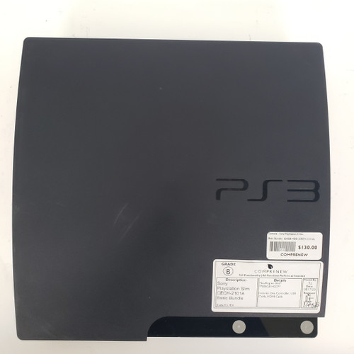 Sony PlayStation 3 Slim CECH-2101A Basic Bundle | Grade B