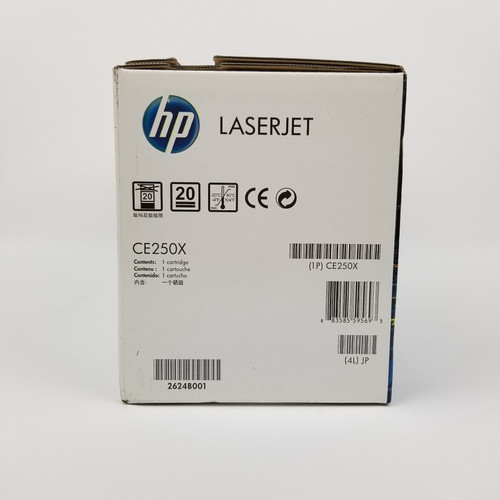HP Laserjet 504X CE250X Black Laser Printer Cartridge | Grade A