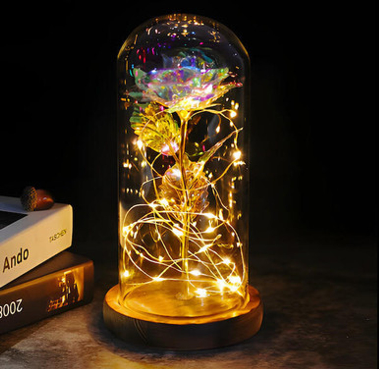 Twinkling Tree Enchanted Galaxy Rose 