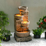 Stone Serenity Fountain