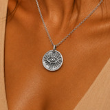 Ethereal Evil Eye Necklace