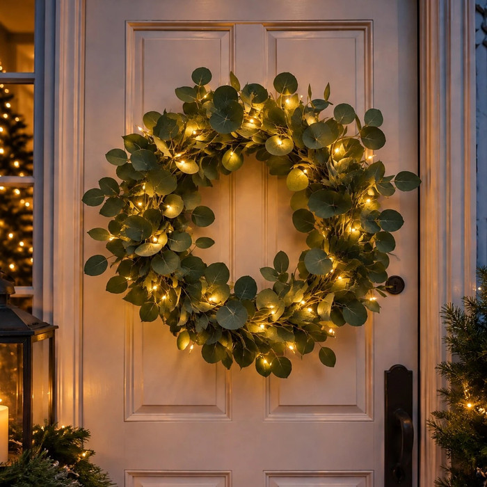 Golden Glow Wreath
