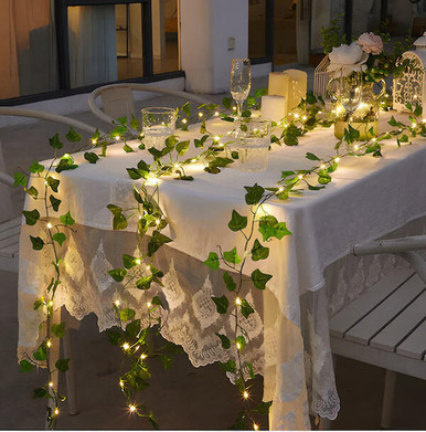 Twinkling Tree Ivy String Lights 