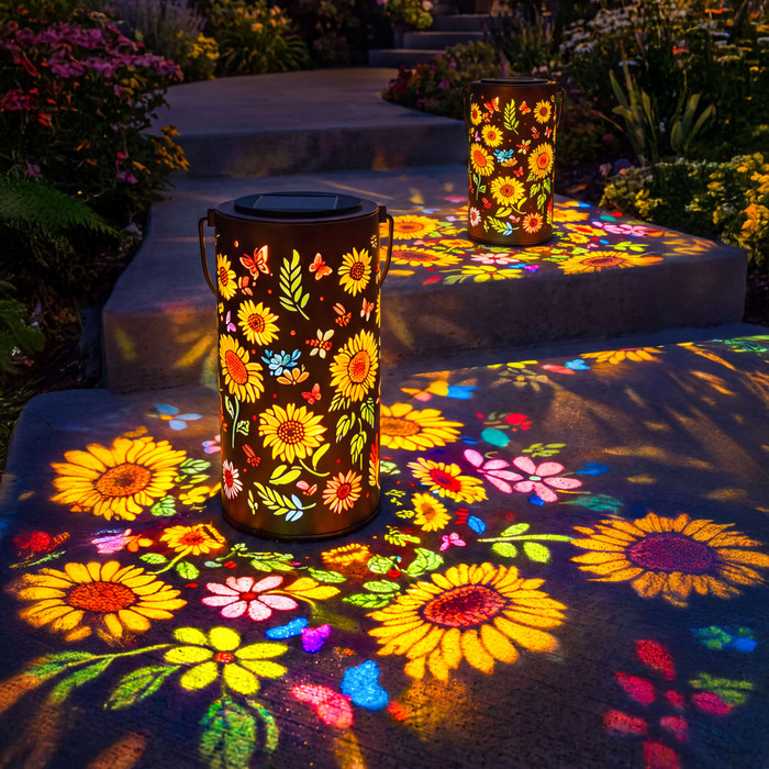 Brilliant Bloom Rainbow Lantern