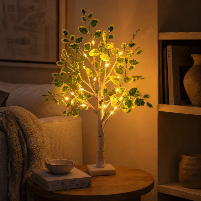 Evergreen Birch Tree