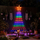 Cascading Christmas Tree Lights