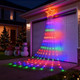 Cascading Christmas Tree Lights
