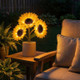 Shimmering Sunflower Lamp