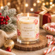 Frosted Peppermint Candle