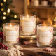 Frosted Peppermint Candle